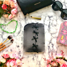 Load image into Gallery viewer, Bow Tie Fishnet Tights