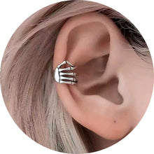 Load image into Gallery viewer, Skeleton Claw Ear Cuff