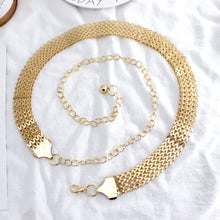 Load image into Gallery viewer, Gold Chain Waist Belt