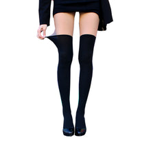 Load image into Gallery viewer, Mock Thigh High Sock Tights