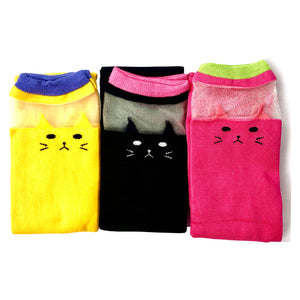 Pink Cat Over The Knee Socks