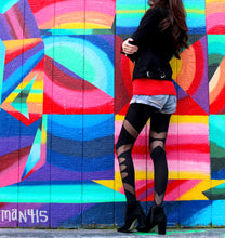Load image into Gallery viewer, Cyberpunk Apocalyptic Tights