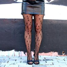 Load image into Gallery viewer, Stars & Moons Fishnet Tights