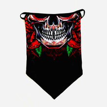 Load image into Gallery viewer, Skull Neck Gaiter with Ear Loops