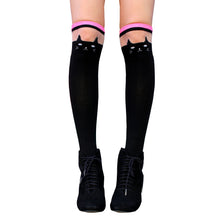 Load image into Gallery viewer, Kawaii Cat Over The Knee Socks
