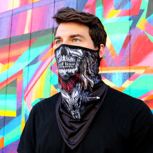 Load image into Gallery viewer, Skull Neck Gaiter with Ear Loops