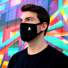 Load image into Gallery viewer, Skull Face Mask with Crossbones Design
