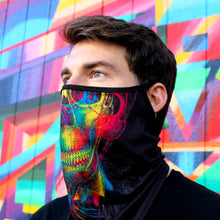 Load image into Gallery viewer, Skull Neck Gaiter with Ear Loops