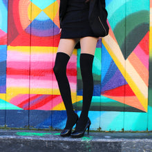 Load image into Gallery viewer, Mock Thigh High Sock Tights