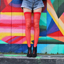 Load image into Gallery viewer, Sheer Lolita Thigh High Stockings