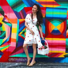 Load image into Gallery viewer, The Strawberry Milkmaid Dress