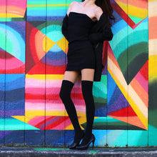 Load image into Gallery viewer, Mock Thigh High Sock Tights