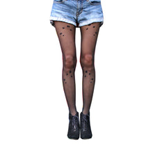 Load image into Gallery viewer, Heart Fairycore Grunge Tights