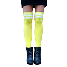 Load image into Gallery viewer, Yellow Knee High Socks
