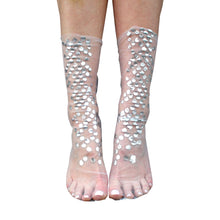 Load image into Gallery viewer, Fairycore Mermaid Sparkle Socks
