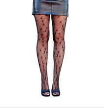 Load image into Gallery viewer, Stars &amp; Moons Fishnet Tights
