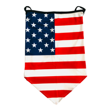 Load image into Gallery viewer, American USA Flag Neck Gaiter with Ear Loops

