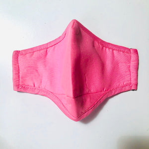 4-Layer Face Masks with Filter Pocket, Nose Wire and Adjustable Straps