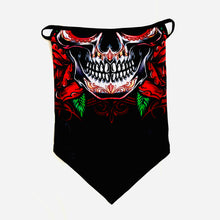 Load image into Gallery viewer, Skull Neck Gaiter with Ear Loops
