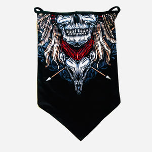 Skull Neck Gaiter with Ear Loops