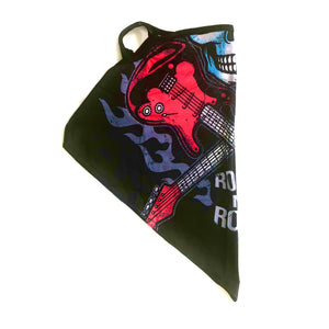 Rock n' Roll Guitar Neck Gaiter with Ear Loops