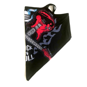 Rock n' Roll Guitar Neck Gaiter with Ear Loops