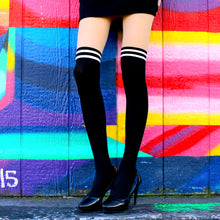 Load image into Gallery viewer, Faux Thigh High Tights Kawaii
