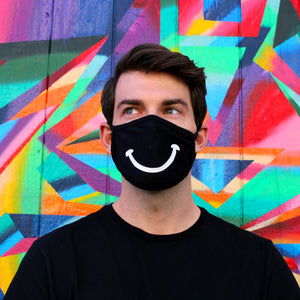 Smile Face Mask with Happy Design