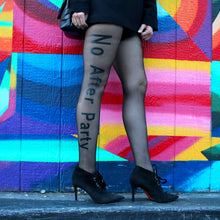 Load image into Gallery viewer, Grunge No After Party Tights
