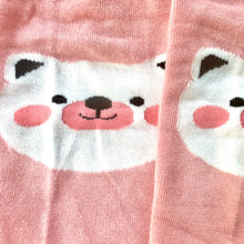 Load image into Gallery viewer, Pink Animal Thigh High Kpop Socks

